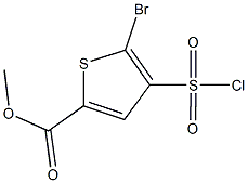 methyl 5-bromo-4-(chlorosulfonyl)thiophene-2-carboxylate