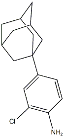 4-(adamantan-1-yl)-2-chloroaniline Structural