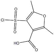 4-(chlorosulfonyl)-2,5-dimethylfuran-3-carboxylic acid