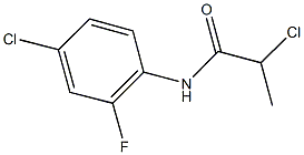 2-CHLORO-N-(4-CHLORO-2-FLUOROPHENYL)PROPANAMIDE