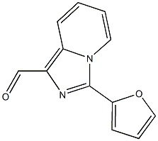 3-(2-furyl)imidazo[1,5-a]pyridine-1-carbaldehyde Structural