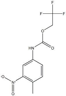 2,2,2-trifluoroethyl 4-methyl-3-nitrophenylcarbamate