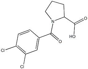 1-(3,4-dichlorobenzoyl)pyrrolidine-2-carboxylic acid