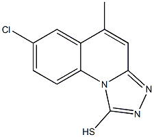 7-CHLORO-5-METHYL[1,2,4]TRIAZOLO[4,3-A]QUINOLINE-1-THIOL