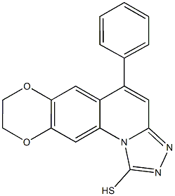 5-PHENYL-8,9-DIHYDRO-7,10-DIOXA-2,3,11B-TRIAZA-CYCLOPENTA[A]ANTHRACENE-1-THIOL