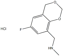 N-[(6-fluoro-4H-1,3-benzodioxin-8-yl)methyl]-N-methylamine hydrochloride