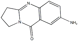 7-amino-2,3-dihydropyrrolo[2,1-b]quinazolin-9(1H)-one Structural