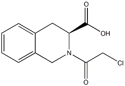 (3S)-2-(chloroacetyl)-1,2,3,4-tetrahydroisoquinoline-3-carboxylic acid