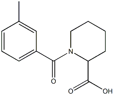 1-(3-methylbenzoyl)piperidine-2-carboxylic acid