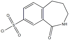 1-oxo-2,3,4,5-tetrahydro-1H-2-benzazepine-8-sulfonyl chloride Structural