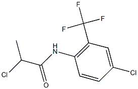 2-CHLORO-N-[4-CHLORO-2-(TRIFLUOROMETHYL)PHENYL]PROPANAMIDE