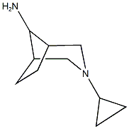 3-cyclopropyl-3-azabicyclo[3.2.1]octan-8-amine