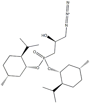 bis[(1R,2S,5R)-2-isopropyl-5-methylcyclohexyl] [(2S)-3-azido-2-hydroxypropyl]phosphonate