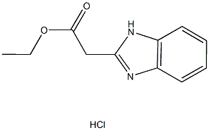 ethyl 1H-benzimidazol-2-ylacetate hydrochloride