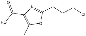 2-(3-CHLOROPROPYL)-5-METHYL-1,3-OXAZOLE-4-CARBOXYLIC ACID