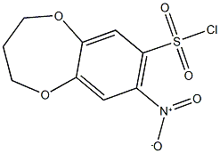 8-NITRO-3,4-DIHYDRO-2H-1,5-BENZODIOXEPINE-7-SULFONYL CHLORIDE