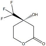 (4S)-4-hydroxy-4-(trifluoromethyl)tetrahydro-2H-pyran-2-one