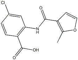 4-chloro-2-[(2-methyl-3-furoyl)amino]benzoic acid