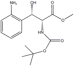 methyl (2R,3S)-3-(2-aminophenyl)-2-[(tert-butoxycarbonyl)amino]-3-hydroxypropanoate