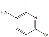 6-BROMO-2-METHYLPYRIDIN-3-AMINE Structural