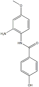 N-(2-amino-4-methoxyphenyl)-4-hydroxybenzamide Structural