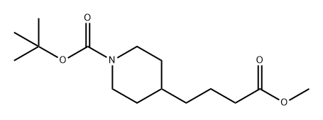 tert-butyl 4-(4-methoxy-4-oxobutyl)piperidine-1-carboxylate