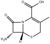 7-Amino-3-methyl-3-cephem-4-carboxylic acid Structural