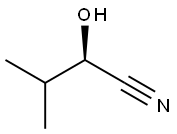 Butanenitrile, 2-hydroxy-3-methyl-, (2R)- Structural