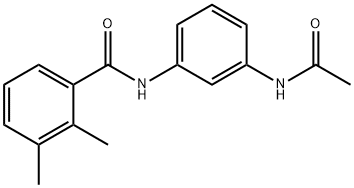 Benzamide, N-[3-(acetylamino)phenyl]-2,3-dimethyl- Structural