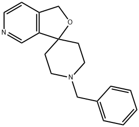Spiro[furo[3,4-c]pyridine-3(1H),4'-piperidine], 1'-(phenylmethyl)- Structural