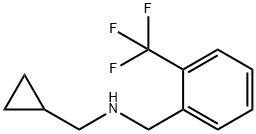 (cyclopropylmethyl)({[2-(trifluoromethyl)phenyl]methyl})amine