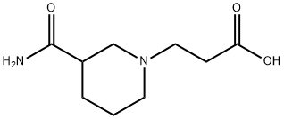 3-(3-carbamoylpiperidin-1-yl)propanoic acid