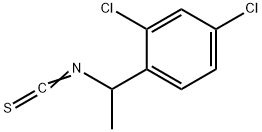 2,4-dichloro-1-(1-isothiocyanatoethyl)benzene Structural