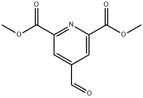 dimethyl 4-formylpyridine-2,6-dicarboxylate Structural