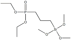 diethyl [3-(trimethoxysilyl)propyl]phosphonate Structural