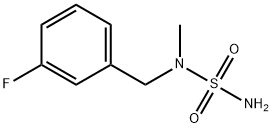 N-[(3-fluorophenyl)methyl]-N-methylaminosulfonamide Structural