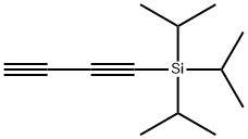 Silane, 1,3-butadiyn-1-yltris(1-methylethyl)- Structural