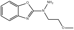 Benzoxazole, 2-[1-(2-methoxyethyl)hydrazinyl]- Structural