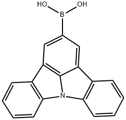 Boronic acid,B-indolo
[3,2,1-jk]carbazol-2-yl- Structural