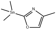 Oxazole, 4-methyl-2-(trimethylstannyl)- Structural
