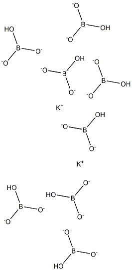dipotassium octaborate Structural
