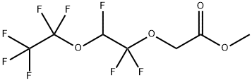 Methyl 2H,2H,5H-perfluoro-3,6-dioxaoctanoate Structural