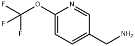 [6-(trifluoromethoxy)pyridin-3-yl]methanamine Structural