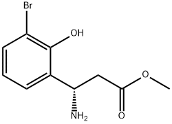 METHYL (3S)-3-AMINO-3-(3-BROMO-2-HYDROXYPHENYL)PROPANOATE