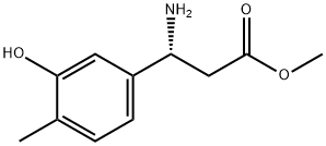 METHYL (3R)-3-AMINO-3-(3-HYDROXY-4-METHYLPHENYL)PROPANOATE Structural
