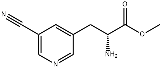 METHYL (2R)-2-AMINO-3-(5-CYANO(3-PYRIDYL))PROPANOATE