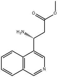 METHYL (3R)-3-AMINO-3-(4-ISOQUINOLYL)PROPANOATE