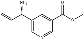 METHYL 5-((1S)-1-AMINOPROP-2-ENYL)PYRIDINE-3-CARBOXYLATE
