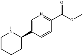 METHYL 5-((2R)-2-PIPERIDYL)PYRIDINE-2-CARBOXYLATE