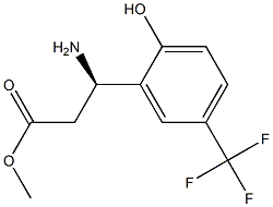 METHYL (3R)-3-AMINO-3-[2-HYDROXY-5-(TRIFLUOROMETHYL)PHENYL]PROPANOATE